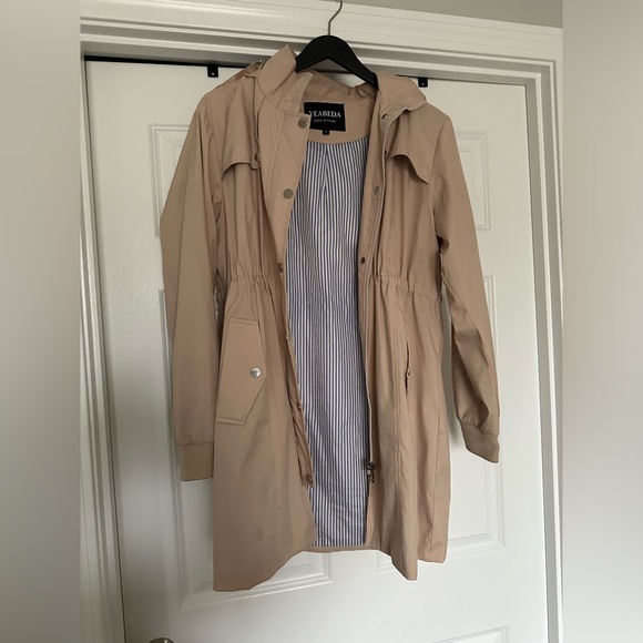 YABEDA Women’s Lightweight Rain Jacket - Picture 3 of 6